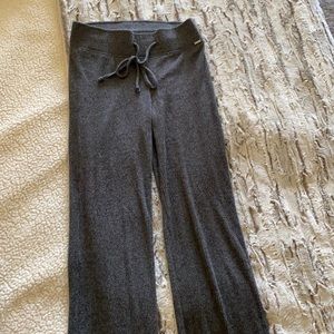 Gilly Hicks gray flare lounge pants.